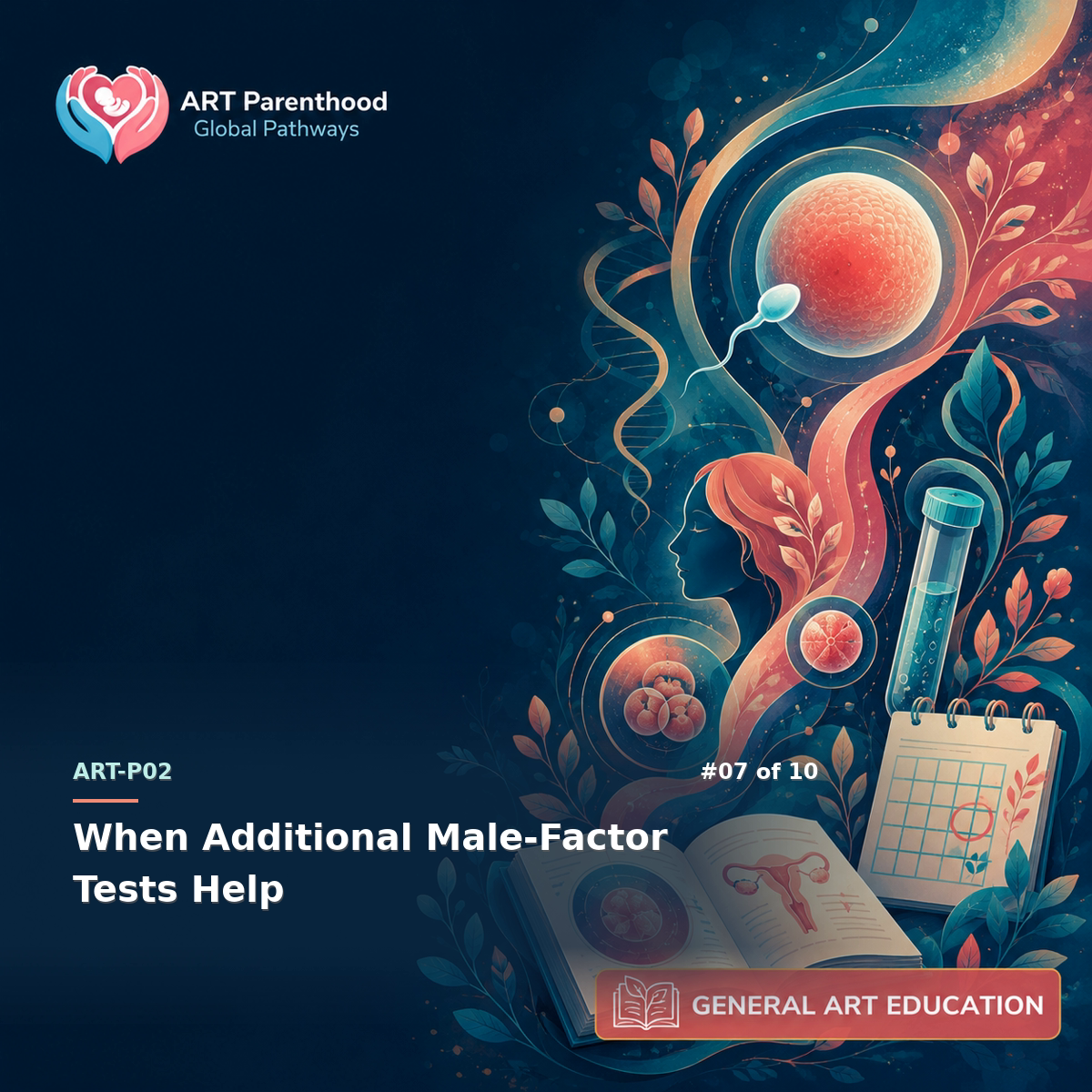 General ART Education education card for ART-LP02-07: When Additional Male-Factor Tests Help.