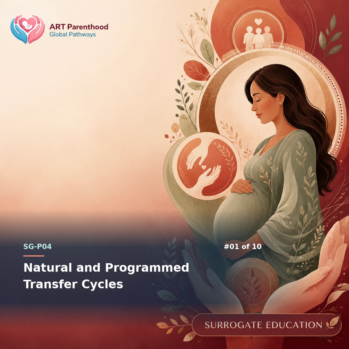 Surrogates education card for SG-LP04-01: Natural and Programmed Transfer Cycles.